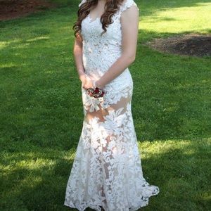 Prom or could be a wedding dress